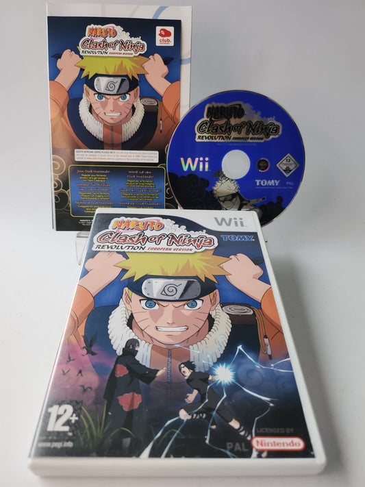 Naruto Clash of Ninja Revolution Europäische Version Wii