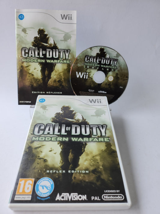 Call of Duty Modern Warfare Reflex Nintendo Wii