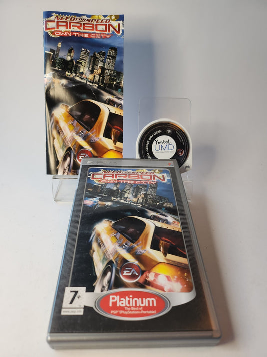Need for Speed Carbon Own the City Platinum PSP