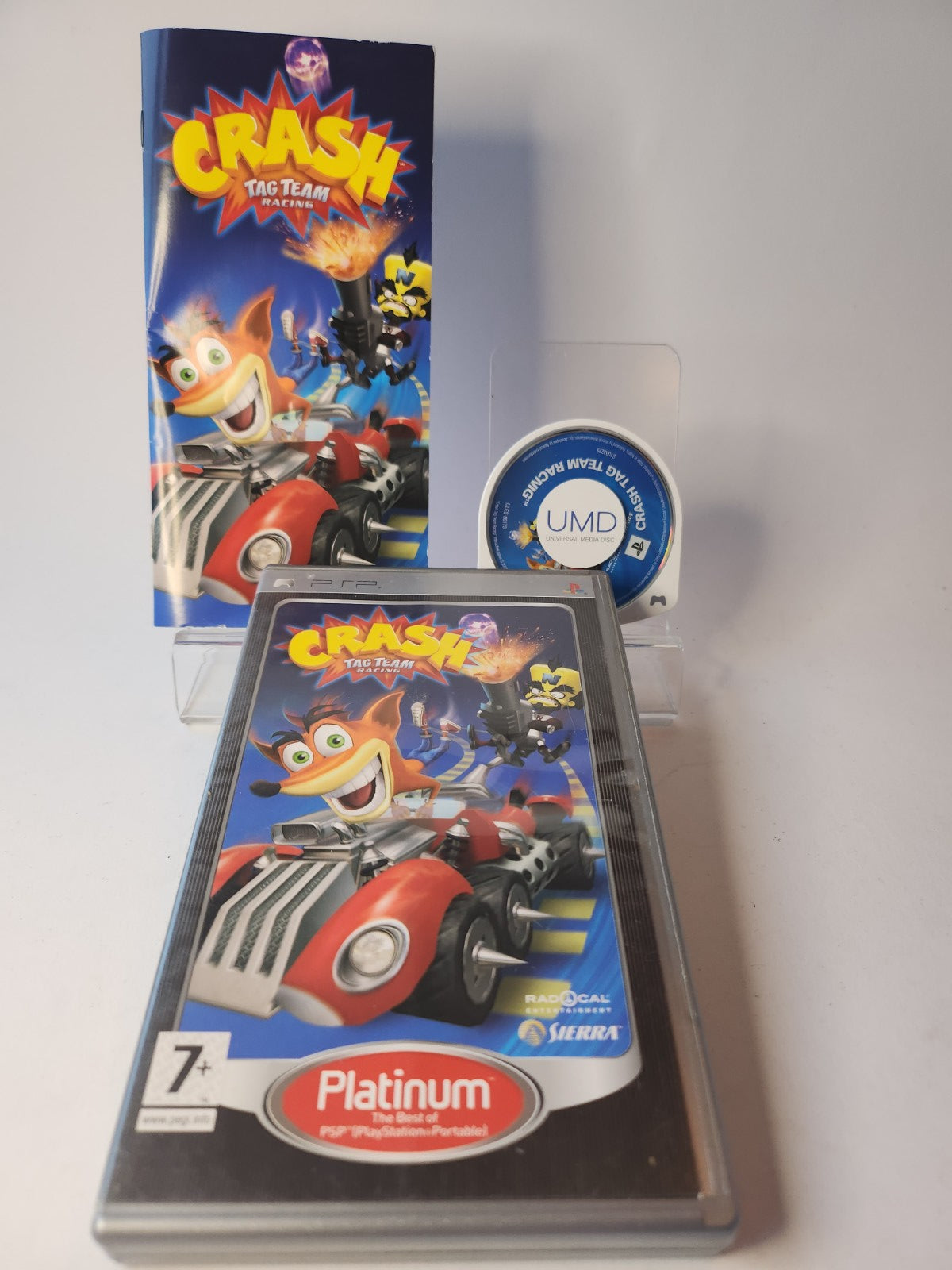 Crash Tag Team Racing Platinum Playstation Portable