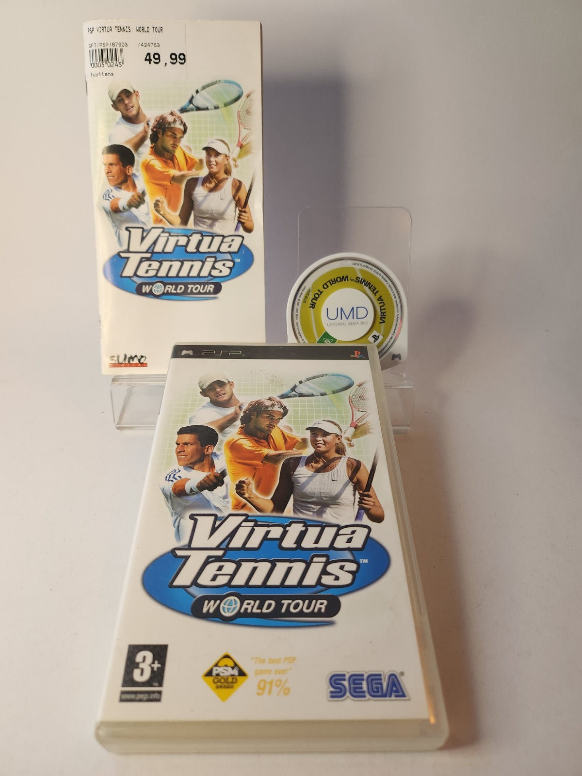 Virtua Tennis World Tour Playstation Portable