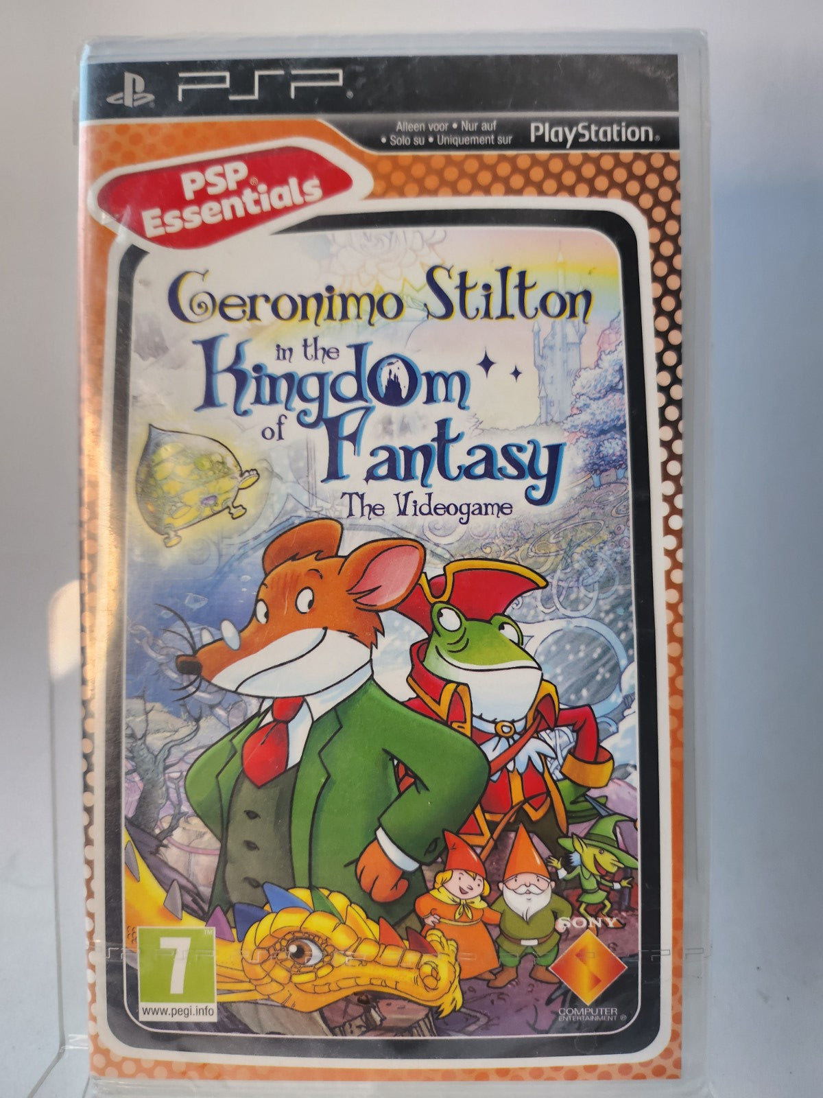 Geronimo Stilton Kingdom of Fantasy Essentials versiegelte PSP