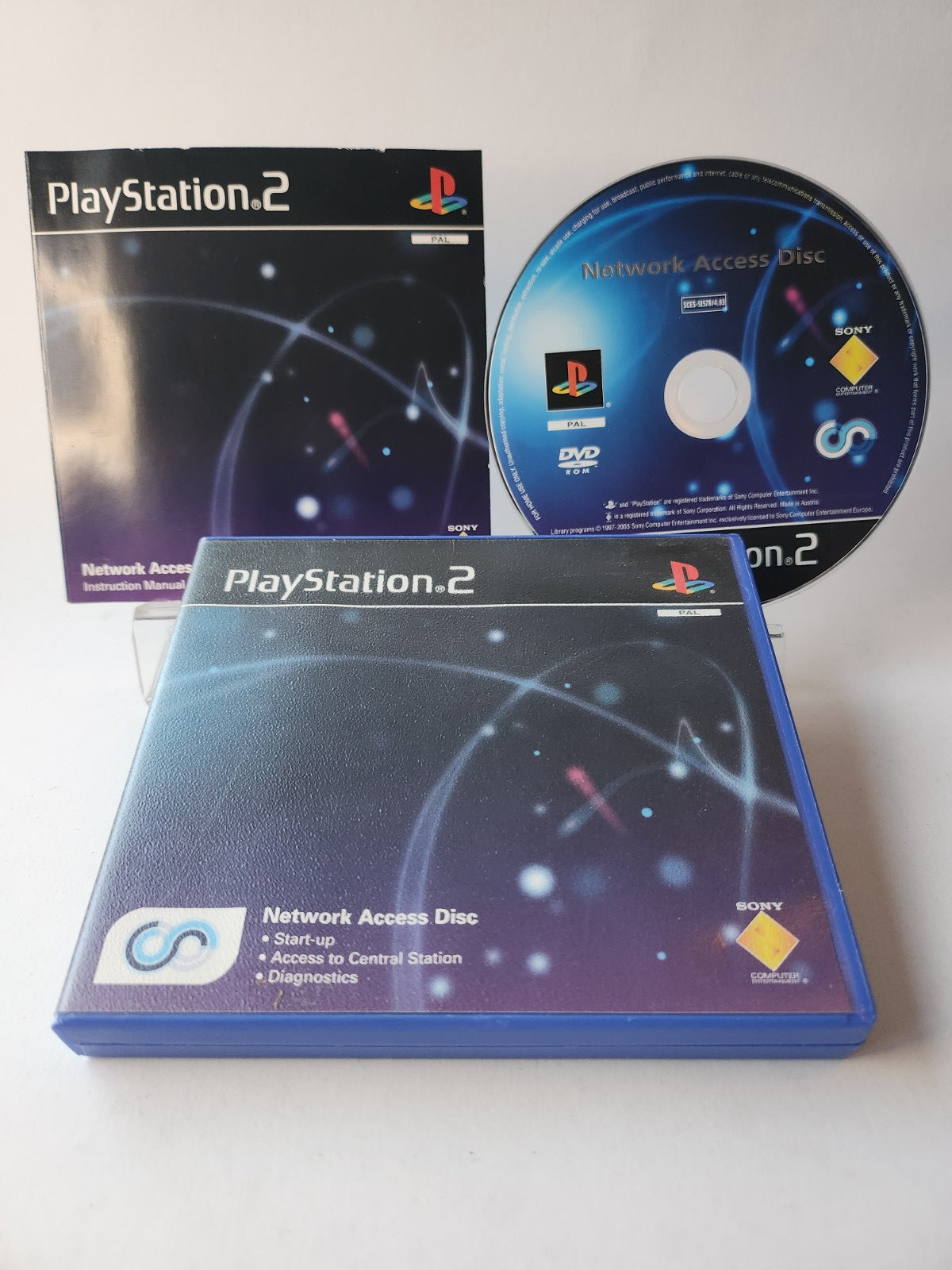 Netzwerkzugriffs-Disc Playstation 2