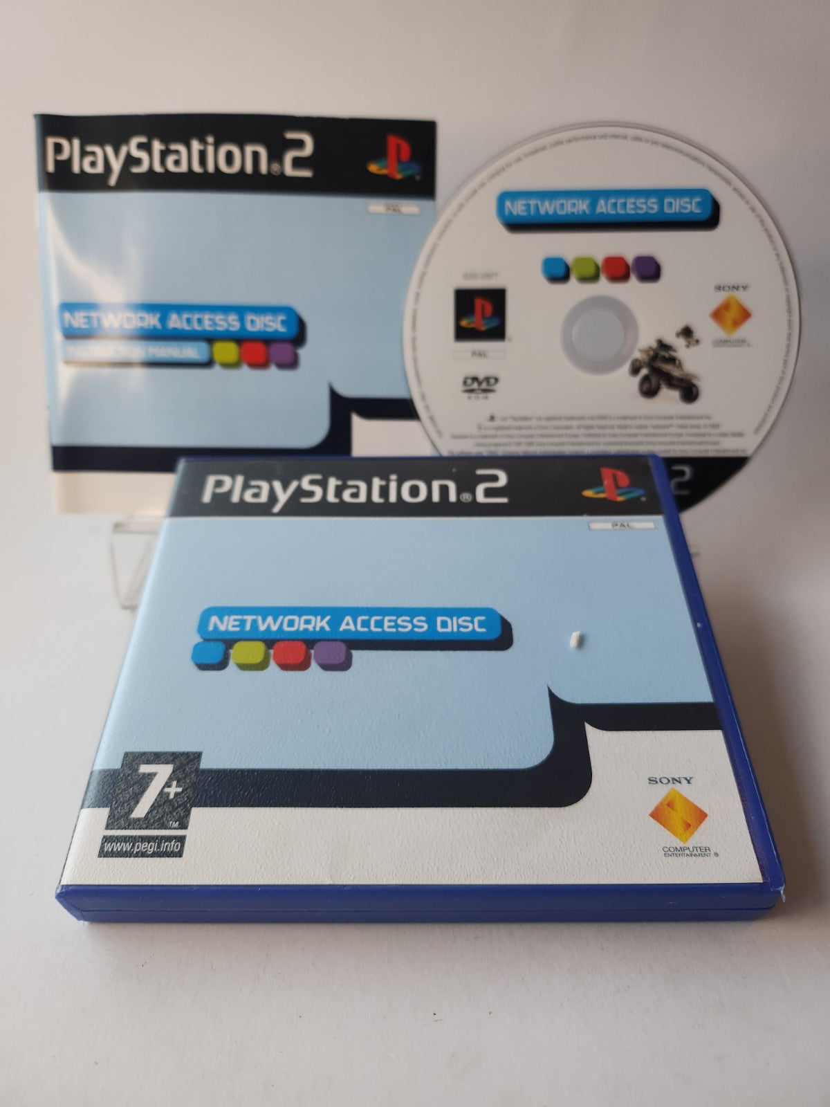 Netzwerkzugriffs-Disc Playstation 2