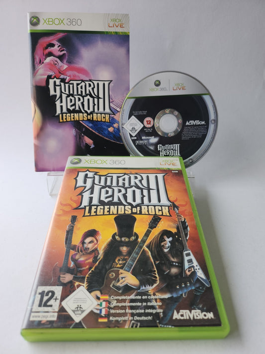 Guitar Hero III Legends of Rock Xbox 360