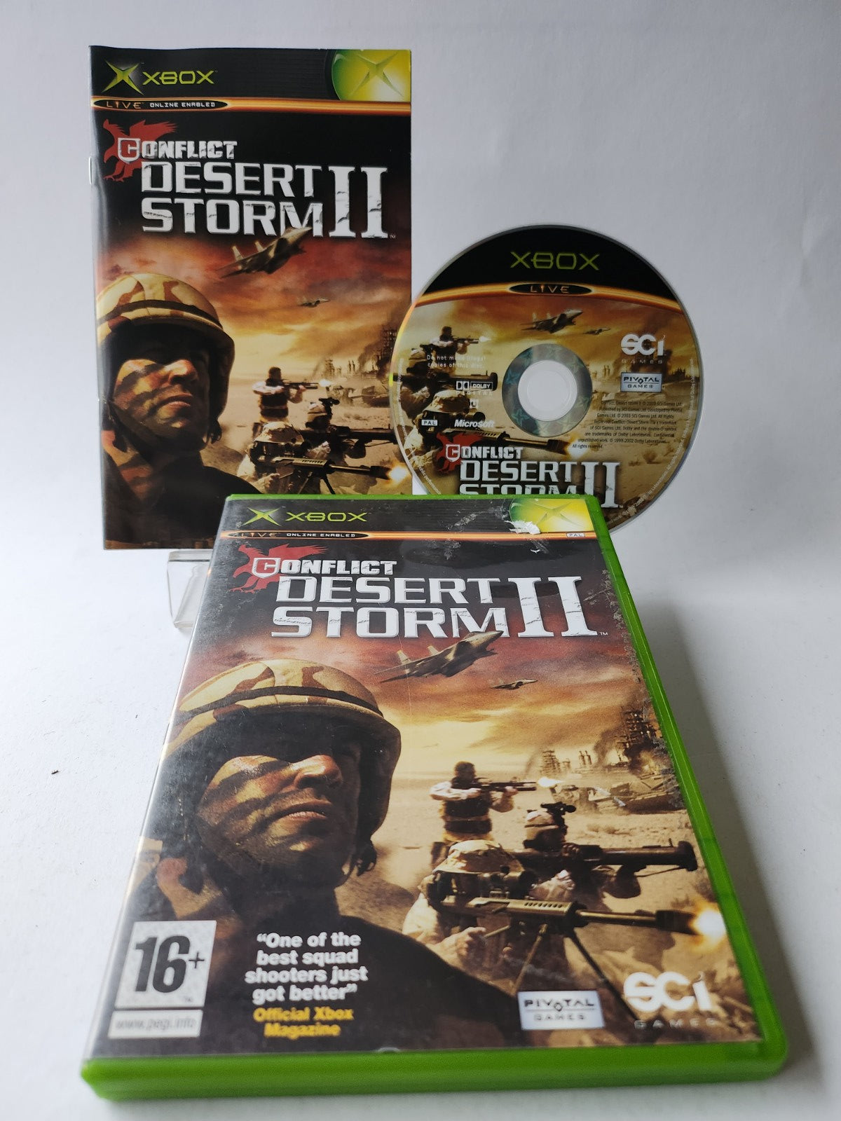 Konflikt Desert Storm II Xbox Original