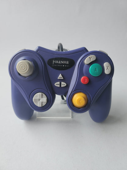 Piranha Paarse Gamecube Controller