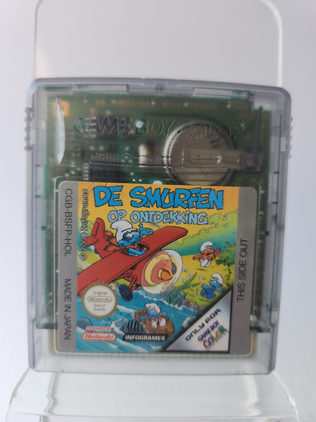 Die Schlümpfe auf Discovery Nintendo Game Boy Color