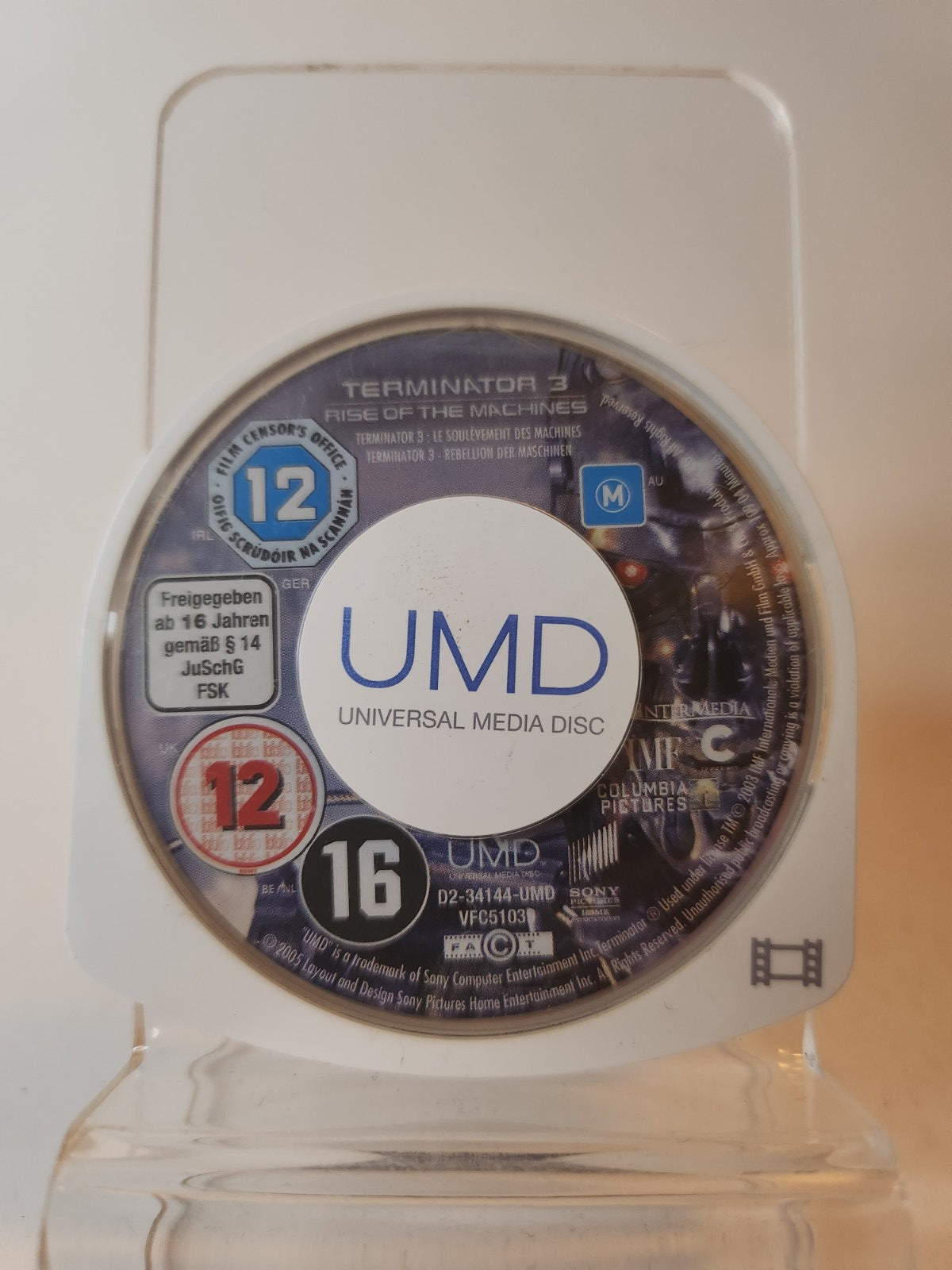 Terminator 3: Aufstieg der Maschinen, Disc nur für Playstation Portable