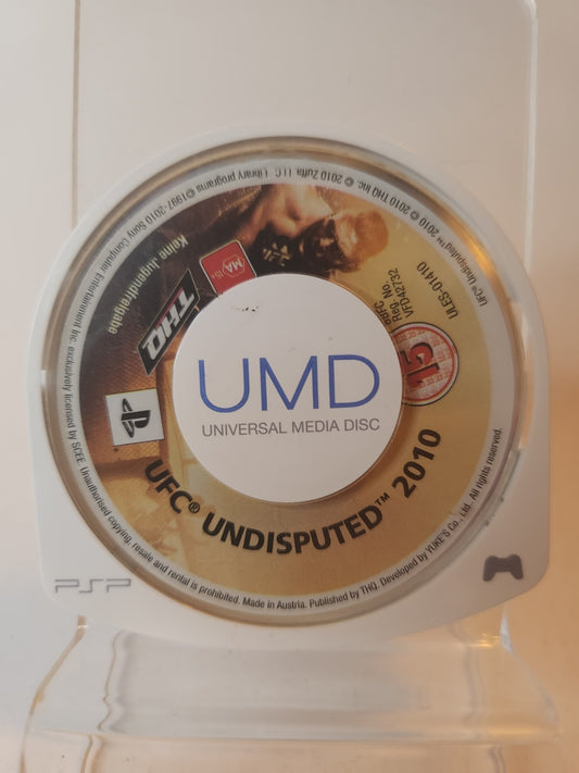 UFC Undisputed 2010 Disc Nur Playstation Portable