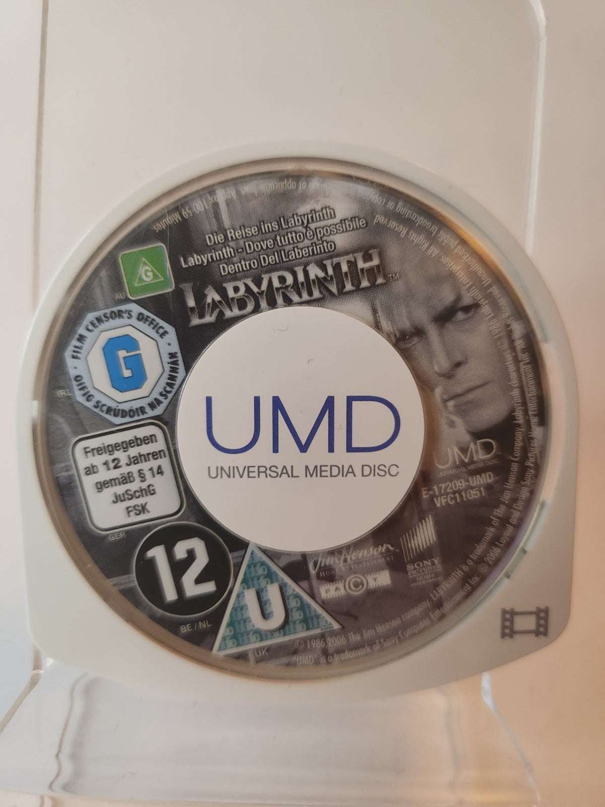 Labyrinth Disc Only Playstation Portable