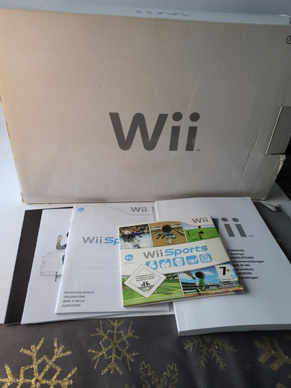 Complete Wii Boxed inclusief Wii Sports