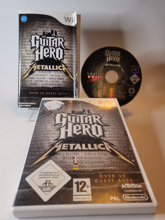 Guitar Hero Metallica Nintendo Wii